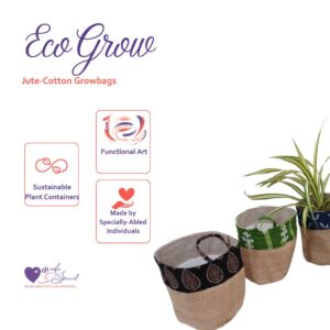 EcoGrow Jute-Cotton Growbags