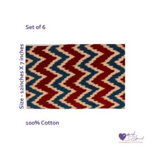 Ikat Impressions Cotton Table Mats