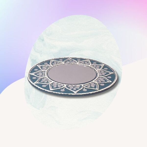 Reflecto Blue | Mirror the Charm, Handcrafted with Heart - Image 2