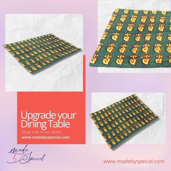 Merry Mangoes |  Cotton Table Mats - Image 6