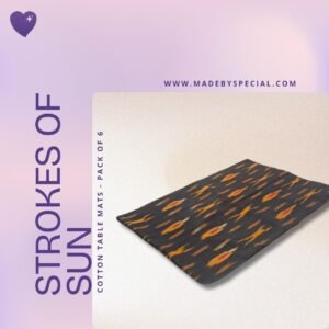 Strokes of Sun |  Cotton Table Mats