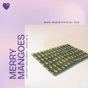 Merry Mangoes |  Cotton Table Mats