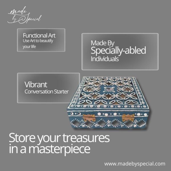 Lattice Treasure Box | A handcrafted keepsake for your most cherished treasures - Image 5