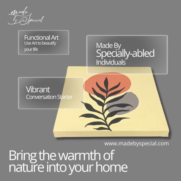 Whispering Leaves | Earthy tones, artistic expression a statement for your space! - Image 5