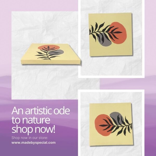 Whispering Leaves | Earthy tones, artistic expression a statement for your space! - Image 6