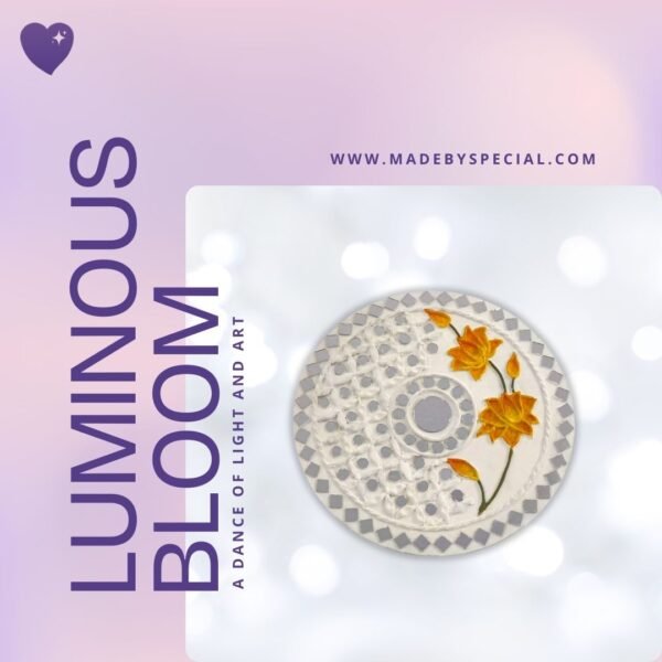 Luminous Bloom | Where elegance meets artistic expression