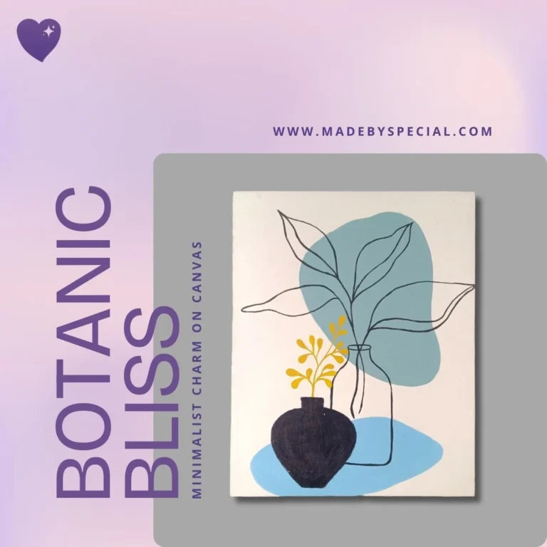 Minimalist Charm on Canvas